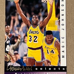 1992 Magic Johnson Basketball Trading Card
